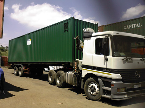 container logic transport